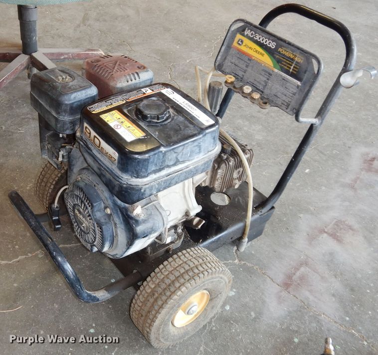 John Deere AC3009GS power washer in Marysville, KS Item LS9007 sold