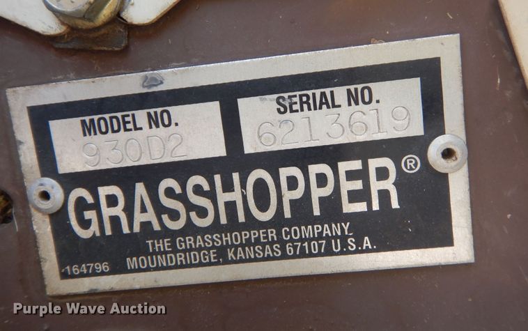 image for item LS9008 Grasshopper 930D  ZTR lawn mower