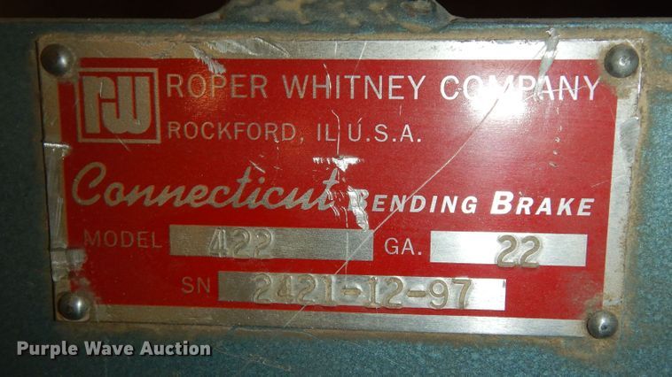 image for item LS9023 Roper Whitney 422  brake