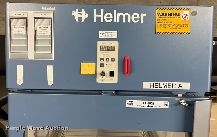 image for item LU9521 Helmer HPR120  pharmacy refrigerator