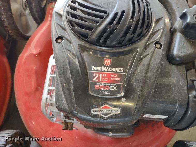 image for item LY9105 (3) Yard Machines 550EX push mowers