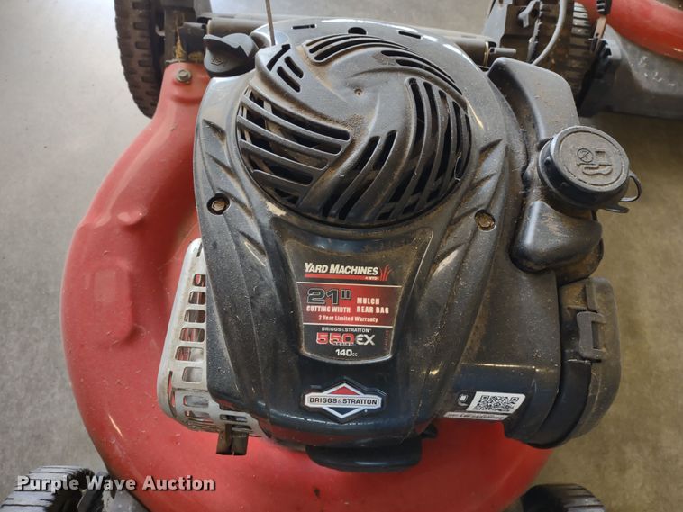 image for item LY9105 (3) Yard Machines 550EX push mowers