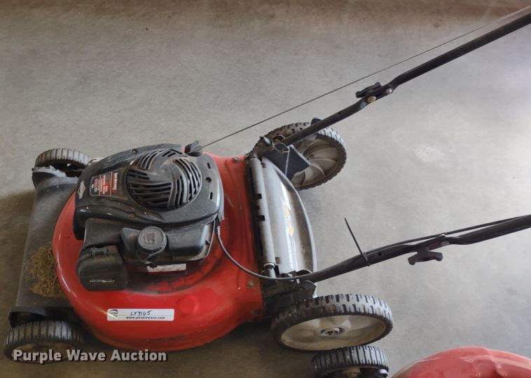 image for item LY9105 (3) Yard Machines 550EX push mowers