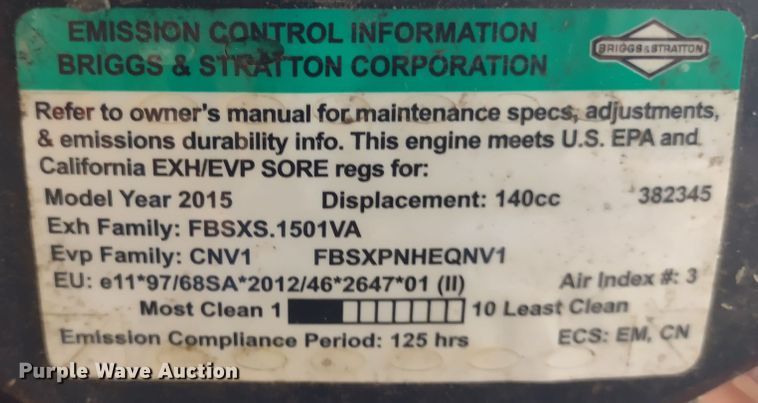 image for item LY9105 (3) Yard Machines 550EX push mowers