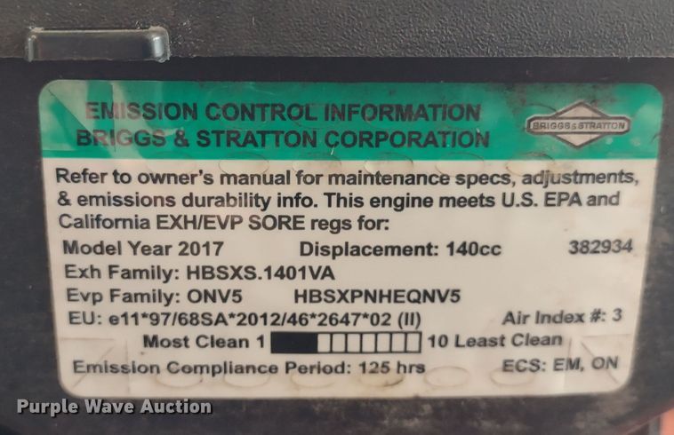 image for item LY9105 (3) Yard Machines 550EX push mowers