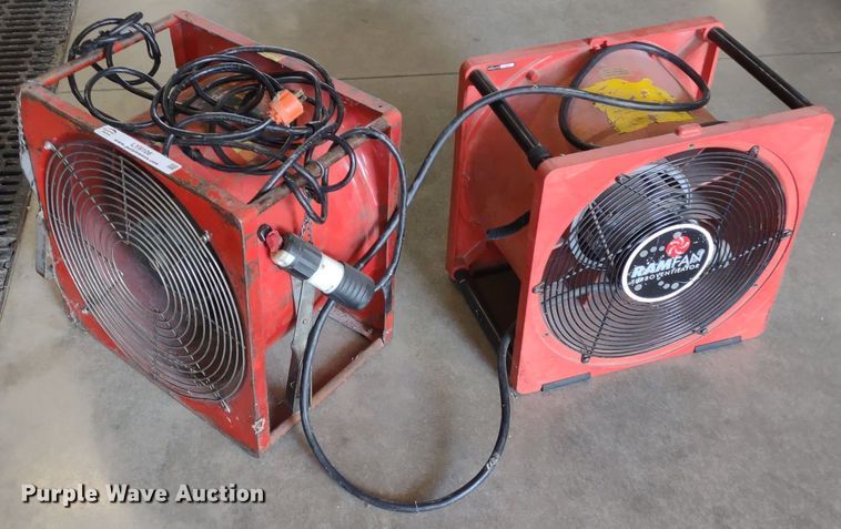 image for item LY9106 (2) ventilation fans