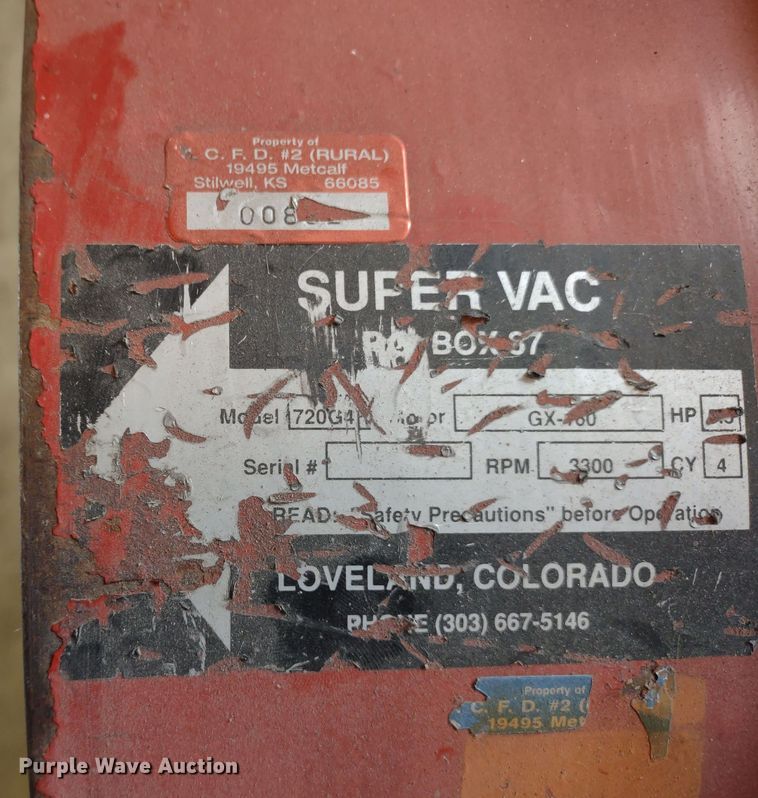 image for item LY9108 SuperVac  ventilation Fan