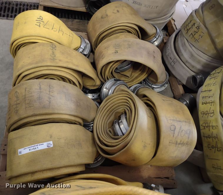 image for item LY9119 (8) 25'L x 5" diameter hoses