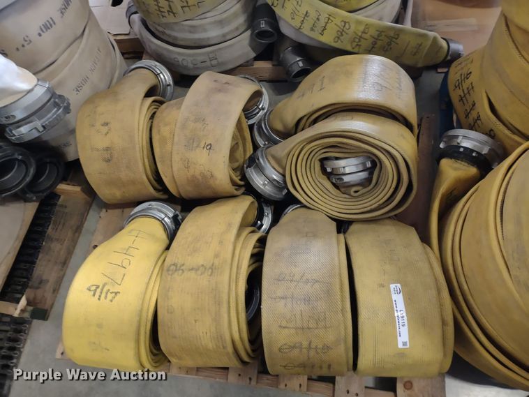 image for item LY9119 (8) 25'L x 5" diameter hoses