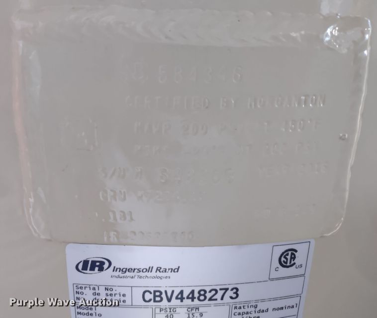 image for item LY9122 Ingersoll Rand TS4N5  air compressor