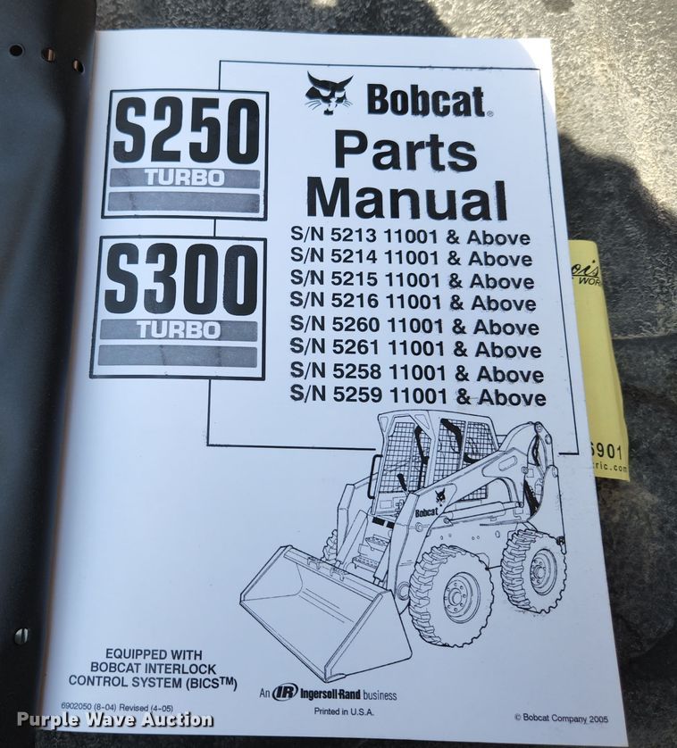 image for item MK9228 2005 Bobcat S300  skid steer loader