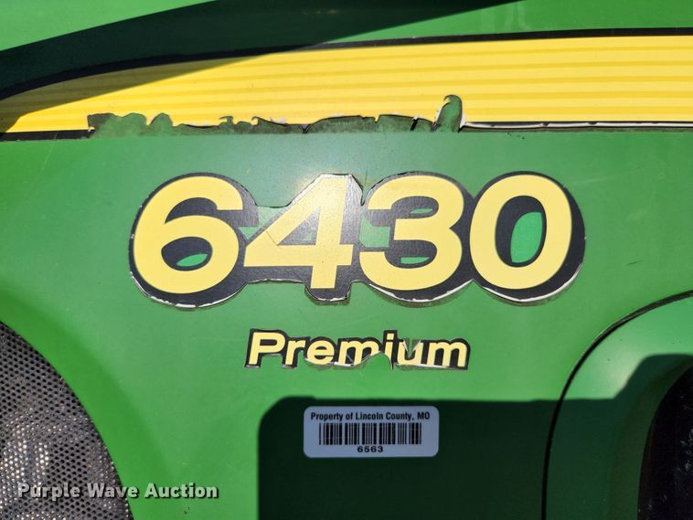 image for item MK9272 2009 John Deere 6430 Premium  MFWD tractor