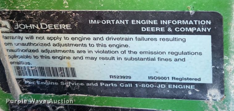 image for item MK9272 2009 John Deere 6430 Premium  MFWD tractor