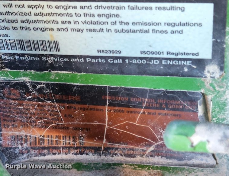 image for item MK9272 2009 John Deere 6430 Premium  MFWD tractor