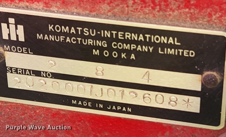 image for item MK9273 International Harvester 284  tractor