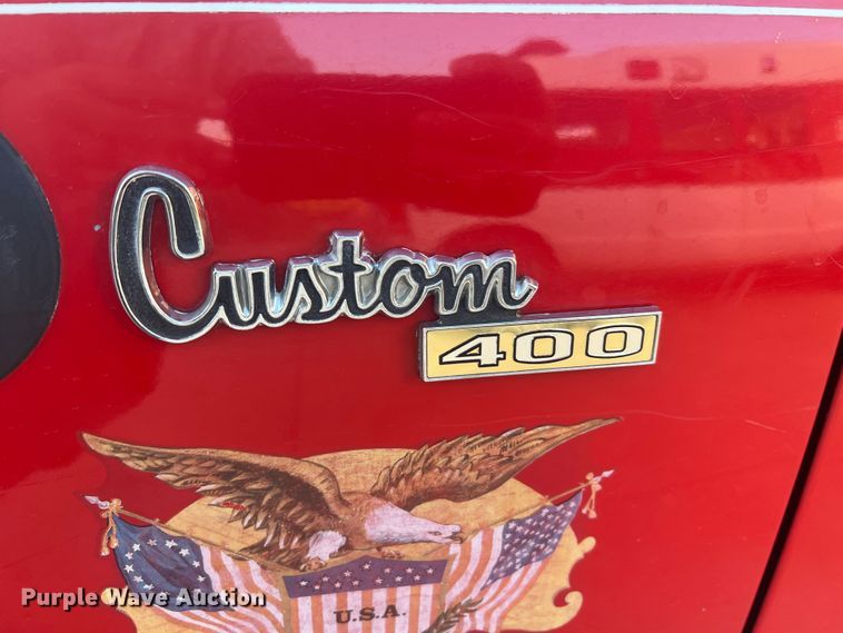image for item MR9885 1978 Dodge W40 Custom 400  brush fire truck