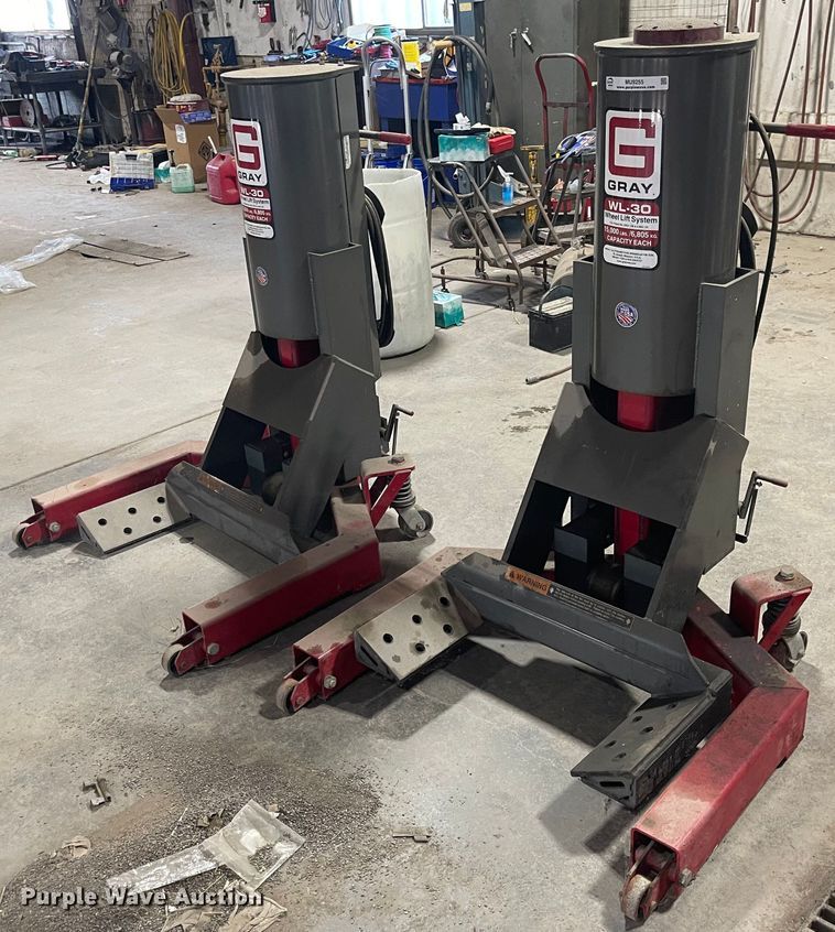 image for item MU9255 (2) Gray WL-30 wheel lift systems