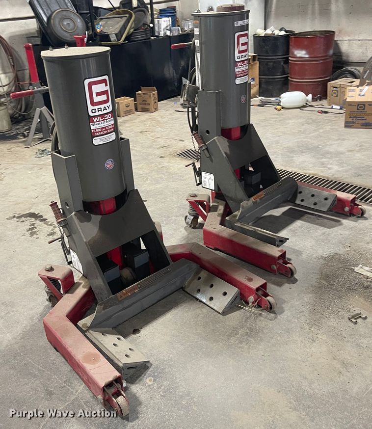 image for item MU9255 (2) Gray WL-30 wheel lift systems