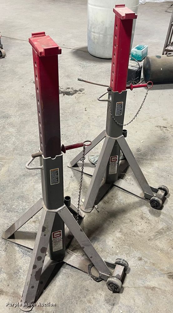 image for item MU9255 (2) Gray WL-30 wheel lift systems