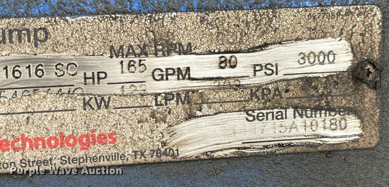 image for item MU9261 2003 Sterling L7500  sewer jetter truck