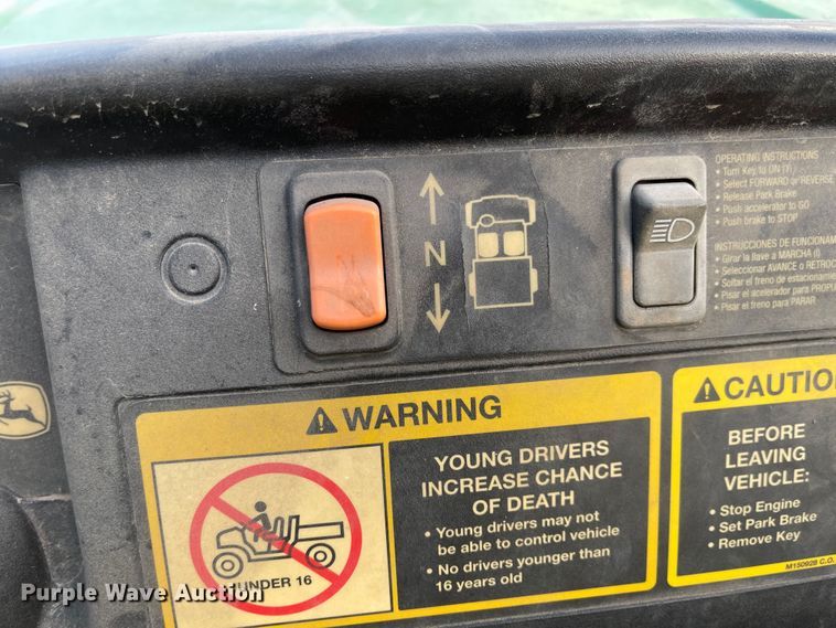 image for item MU9264 2009 John Deere TE Gator  utility vehicle