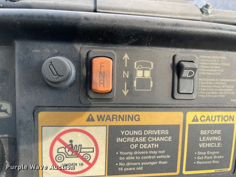 image for item MU9265 2009 John Deere TE Gator  utility vehicle