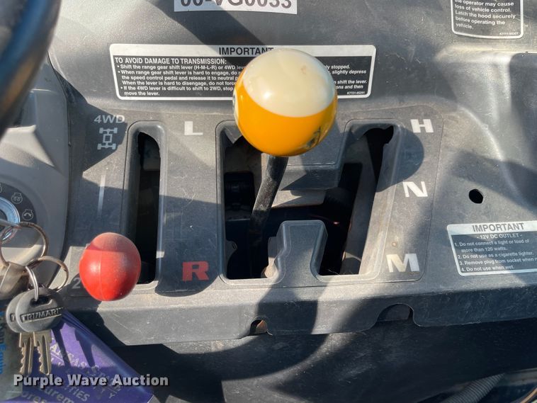 image for item MU9270 Kubota RTV1100  utility vehicle