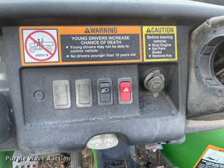 image for item MU9271 John Deere HPX Gator  utility vehicle