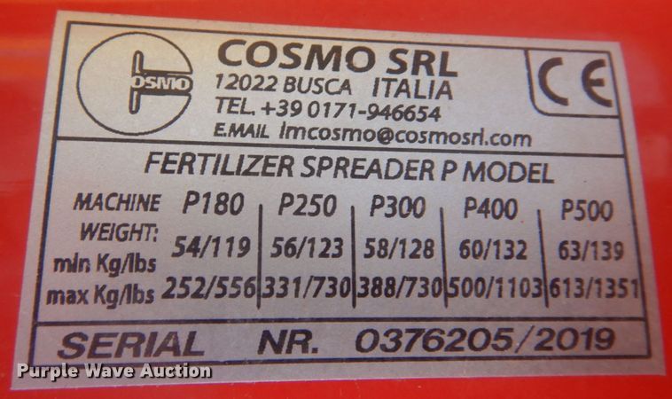 image for item MU9750 King Kutter 400  spreader