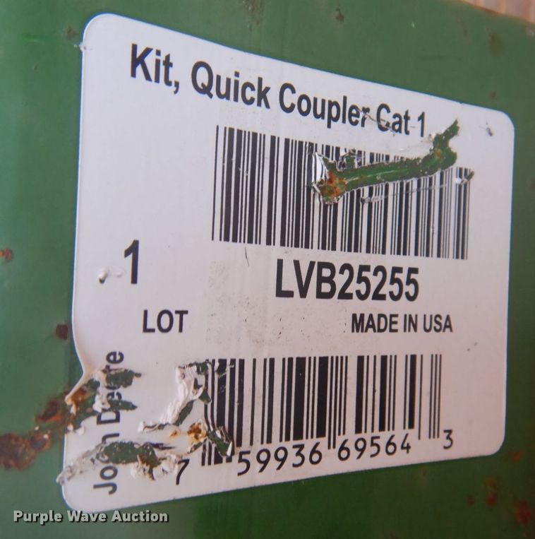 image for item MU9752 John Deere iMatch  three point quick attach