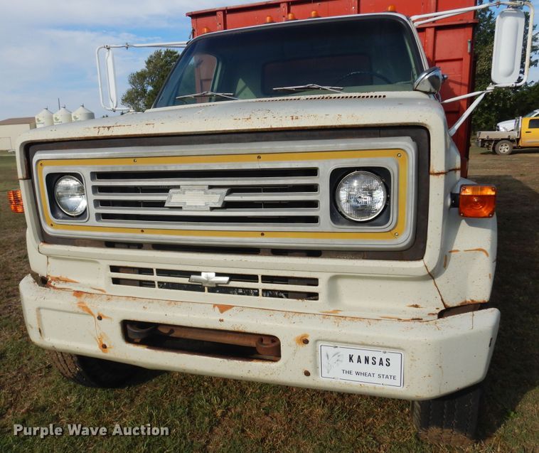 image for item DB7761 1974 Chevrolet C65  grain truck