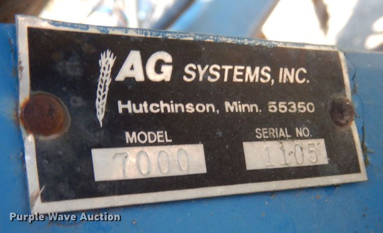 image for item DL1776 Ag Systems 7000  NH3 applicator