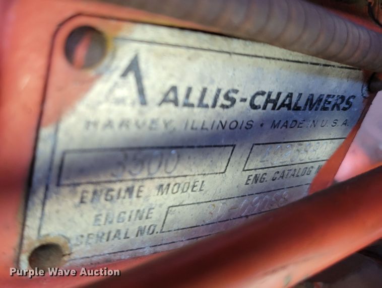 image for item DM8039 Allis Chalmers D21  tractor