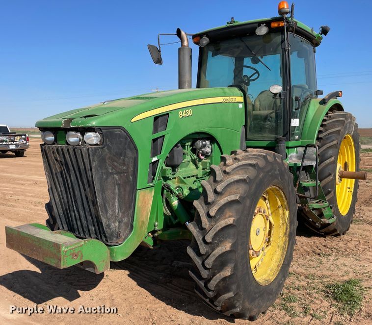 image for item DN5179 2009 John Deere 8430  MFWD tractor