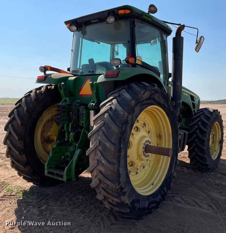 image for item DN5179 2009 John Deere 8430  MFWD tractor