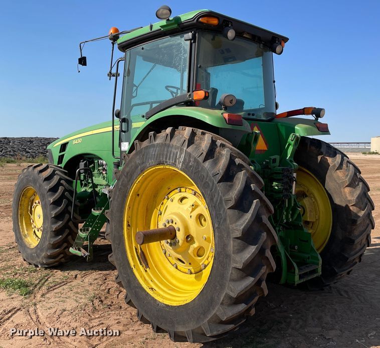 image for item DN5179 2009 John Deere 8430  MFWD tractor