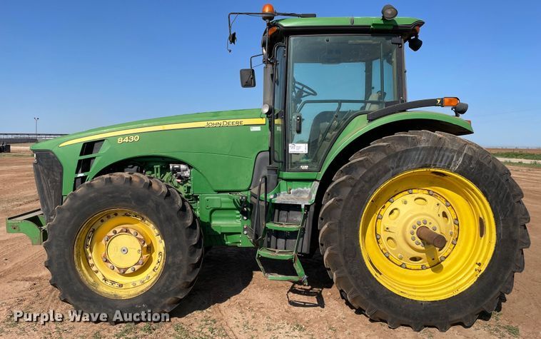 image for item DN5179 2009 John Deere 8430  MFWD tractor