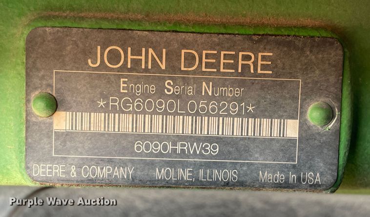 image for item DN5179 2009 John Deere 8430  MFWD tractor