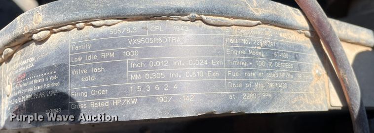 image for item DN5183 1997 Case IH 8920  MFWD tractor