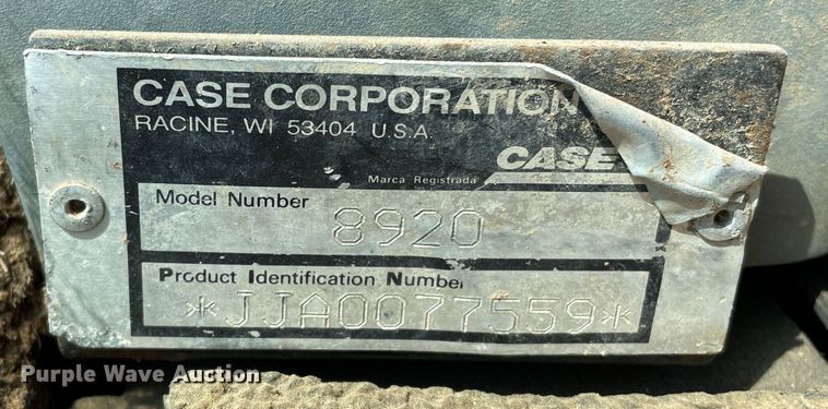 image for item DN5183 1997 Case IH 8920  MFWD tractor