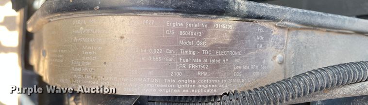 image for item DN5187 2011 Versatile 280  MFWD tractor