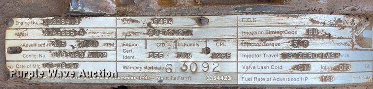 image for item DN5189 1991 Case IH 9270  4WD tractor