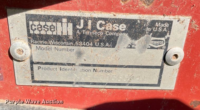 image for item DN5194 Case IH 8610  bale processor
