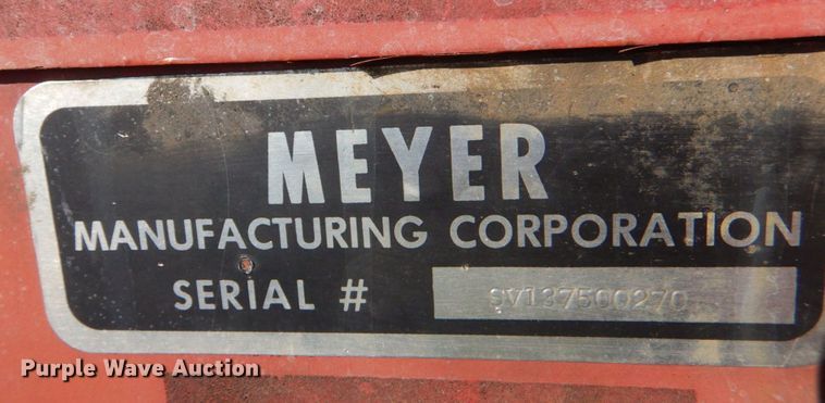 image for item DO1583 Meyer VForce 7500  manure spreader