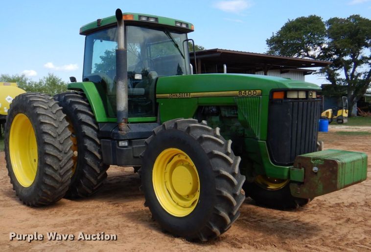 image for item DR2030 1995 John Deere 8400  MFWD tractor