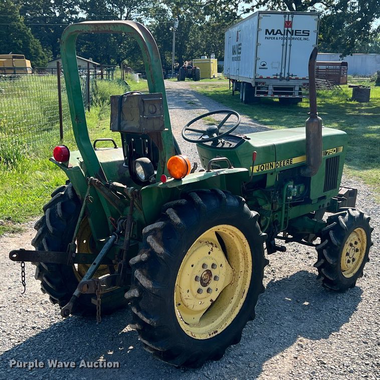 image for item IA9114 1985 John Deere 750  MFWD tractor