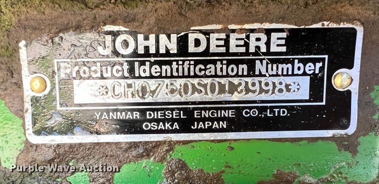 image for item IA9114 1985 John Deere 750  MFWD tractor