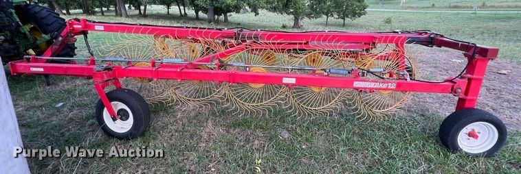 image for item IA9118 2012 AgMaxx Easy Rake 12  hay rake