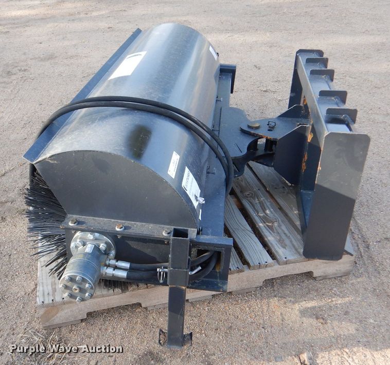 image for item LU9625 JCT Attachments  skid steer broom