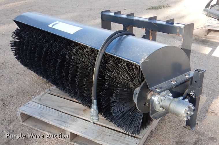 image for item LU9625 JCT Attachments  skid steer broom